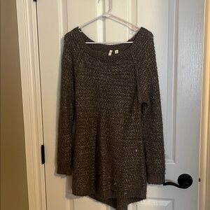 Frenchi Taupe Knit Sweater